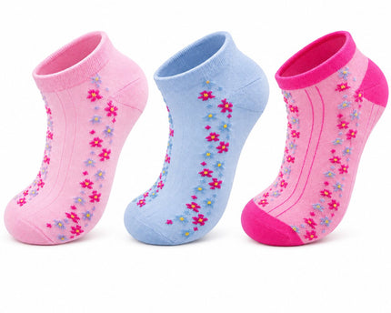 Women's Ankle Socks - Set of 3