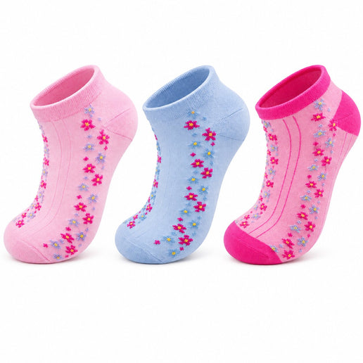 Women's Ankle Socks - Set of 3