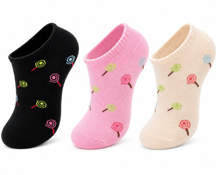 Women's Low Cut Socks - Set of 3