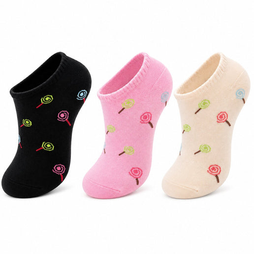 Women's Low Cut Socks - Set of 3