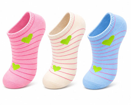 Women's Low Cut Socks - Set of 3