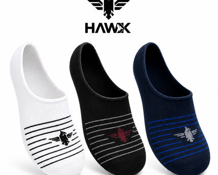Men's Invisible Socks - Set of 3