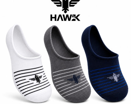 Men's Invisible Socks - Set of 3