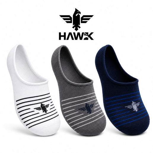 Men's Invisible Socks - Set of 3