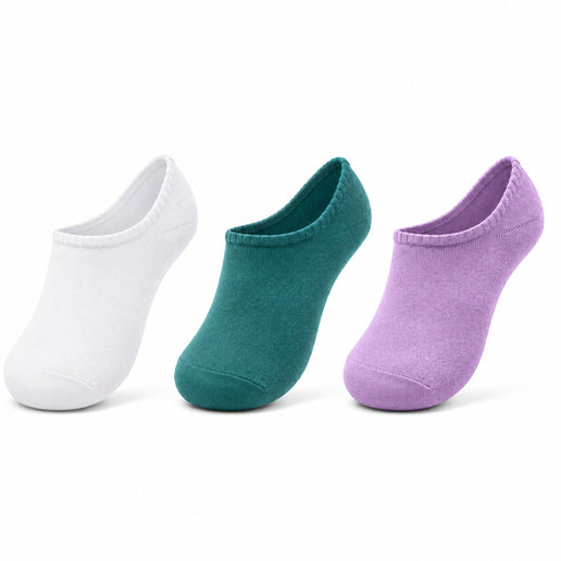 Women's Low Cut Socks - Set of 3