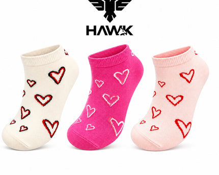 Women's Ankle Socks - Set of 3