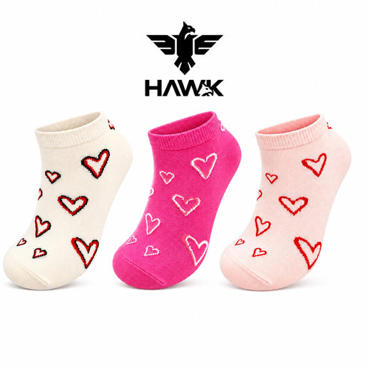 Women's Ankle Socks - Set of 3