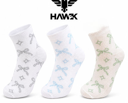 Women's Half Socks - Set of 3