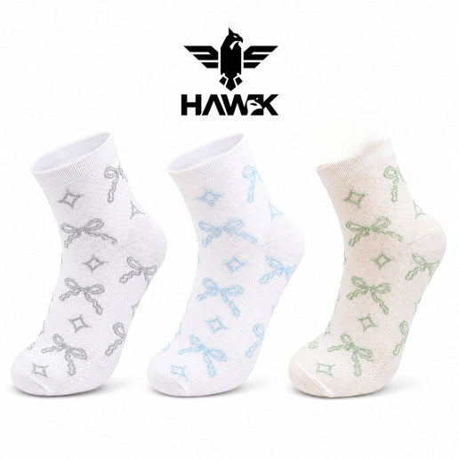 Women's Half Socks - Set of 3