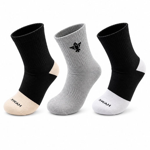 Women's Half Socks - Set of 3