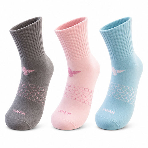 Women's Half Socks - Set of 3