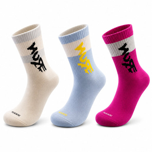 Women's 3/2 Socks - Set of 3