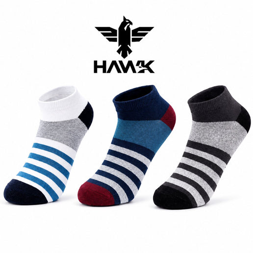 Boys Ankle Socks - Set of 3