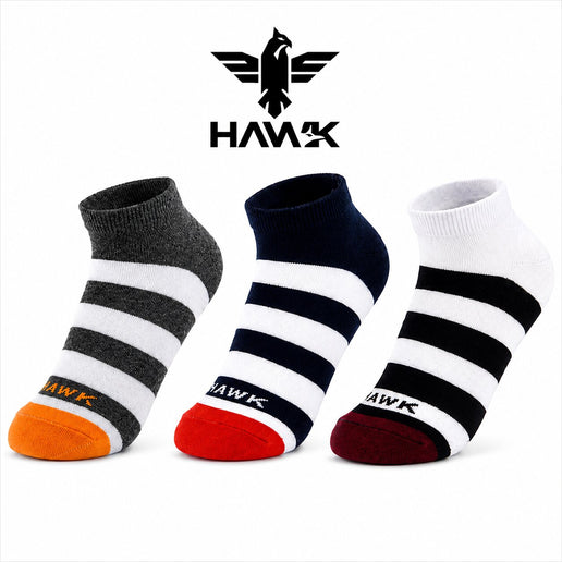 Boys Ankle Socks - Set of 3