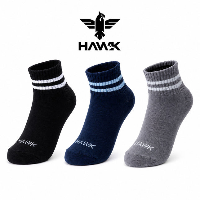 Boys Crew Socks - Set of 3