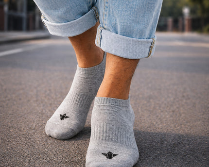Men's Ankle Socks - Set of 3