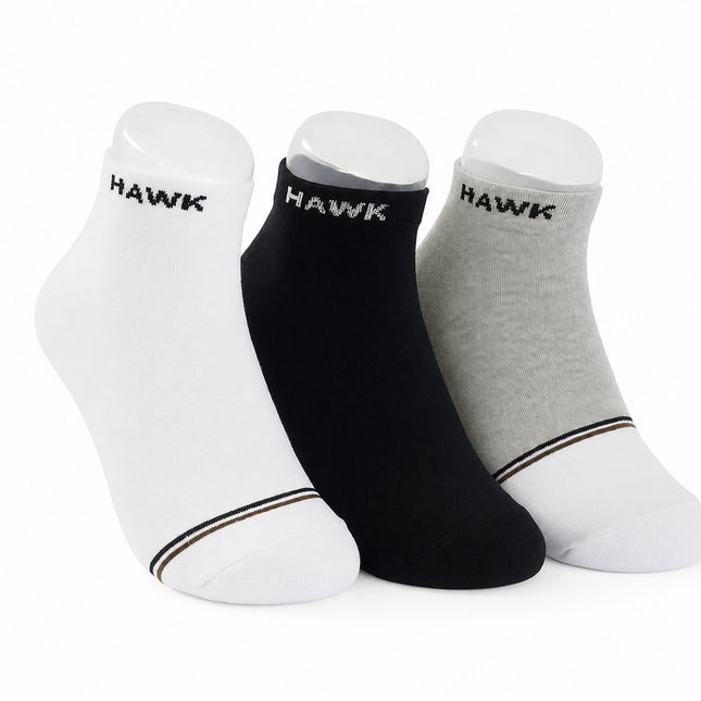 Men's Ankle Socks - Set of 3