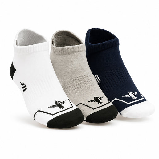 Men's Ankle Socks - Set of 3