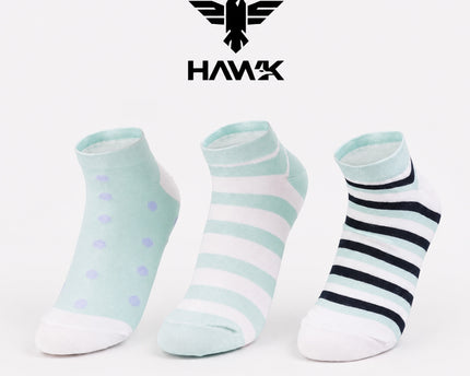 Women's Ankle Socks - Set of 3