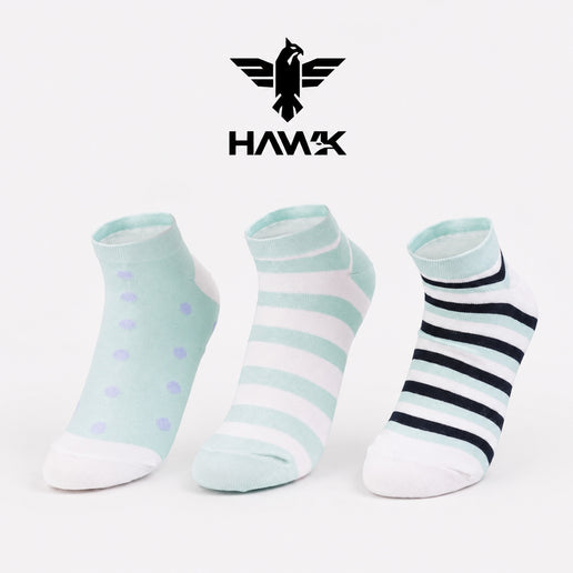 Women's Ankle Socks - Set of 3