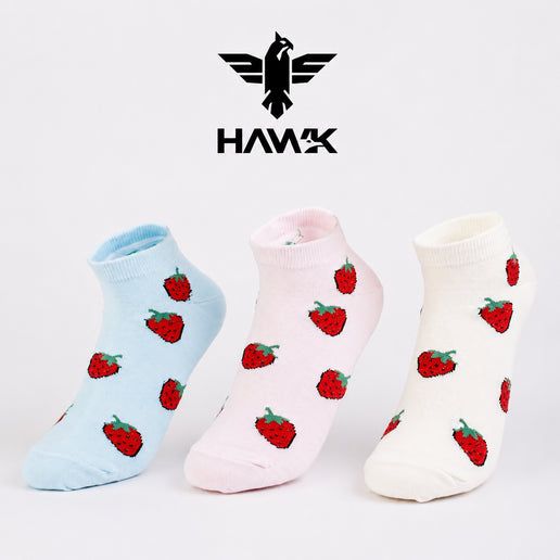 Women's Ankle Socks - Set of 3