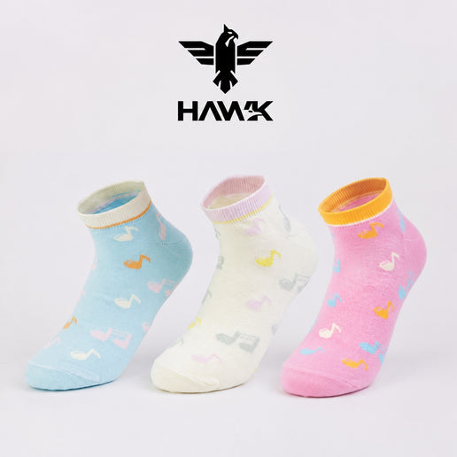 Women's Ankle Socks - Set of 3