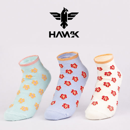 Women's Ankle Socks - Set of 3