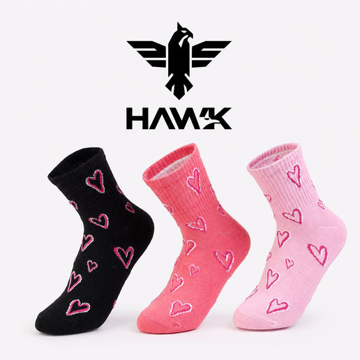 Women's Half Socks - Set of 3