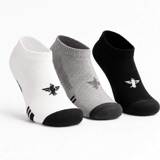 Men's Ankle Socks - Set of 3