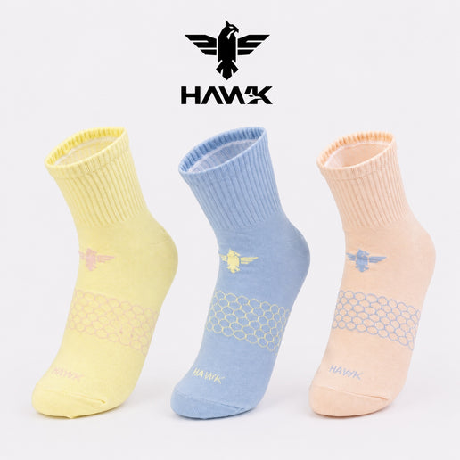 Women's Half Socks - Set of 3