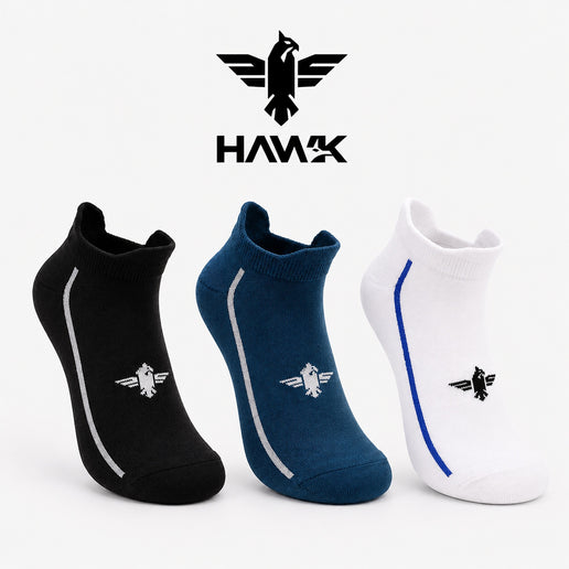 Men's Ankle Socks - Set of 3