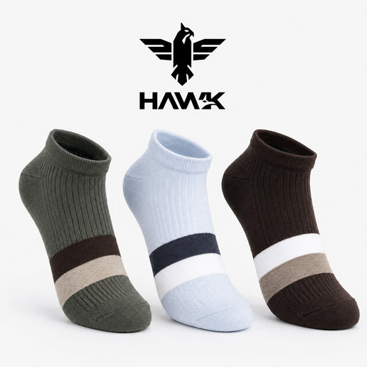 Men's Ankle Socks - Set of 3