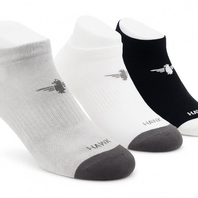 Men's Ankle Socks - Set of 3