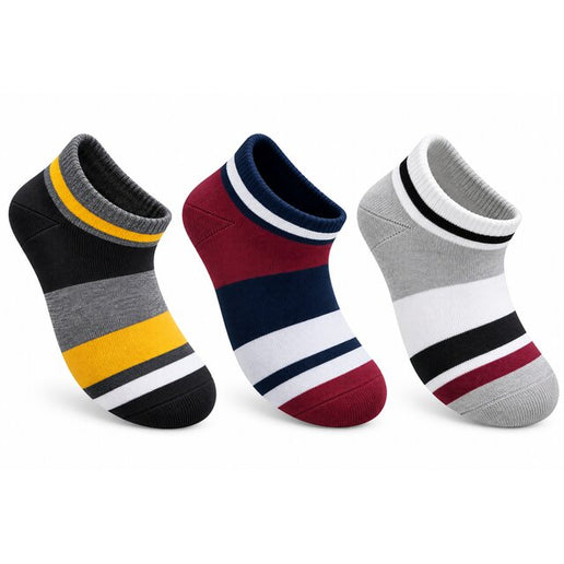 Men's Ankle Socks - Set of 3