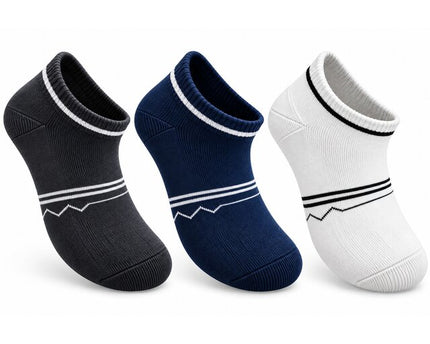 Men's Ankle Socks - Set of 3